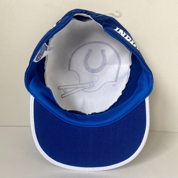 Deadstock Vintage NFL Indianapolis Colts Painters Cap Hat, Adult One Size - Picture 7 of 8